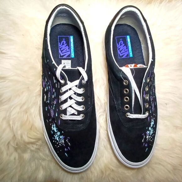 Vans NIB Acer low top embroidered Splatter paint detail - Picture 3 of 7